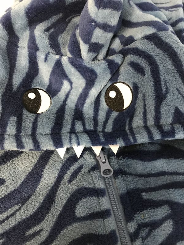 Velour Shark Onesie