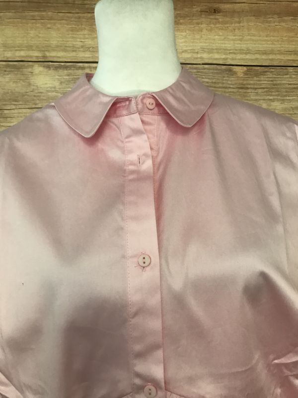 Linea Tesini Pink Short Sleeve Blouse