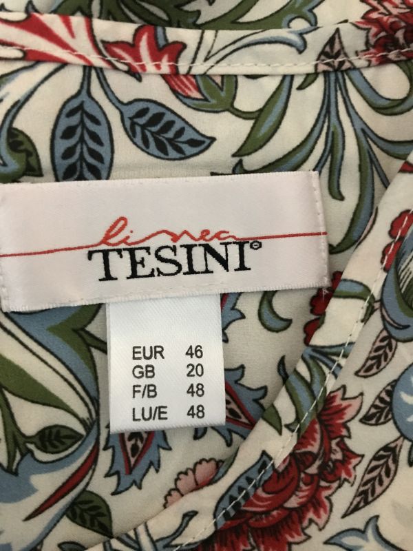 Linea Tesini Multicoloured Silk Feel Blouse