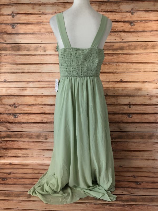 Bon Prix Collection Sage Green Sleeveless Evening Dress