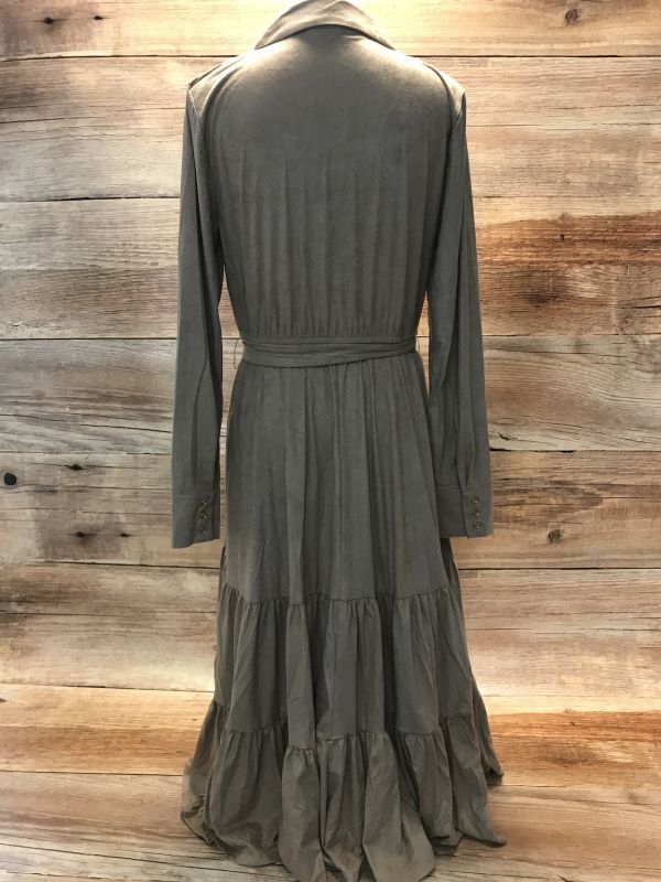 Together faux suede dress