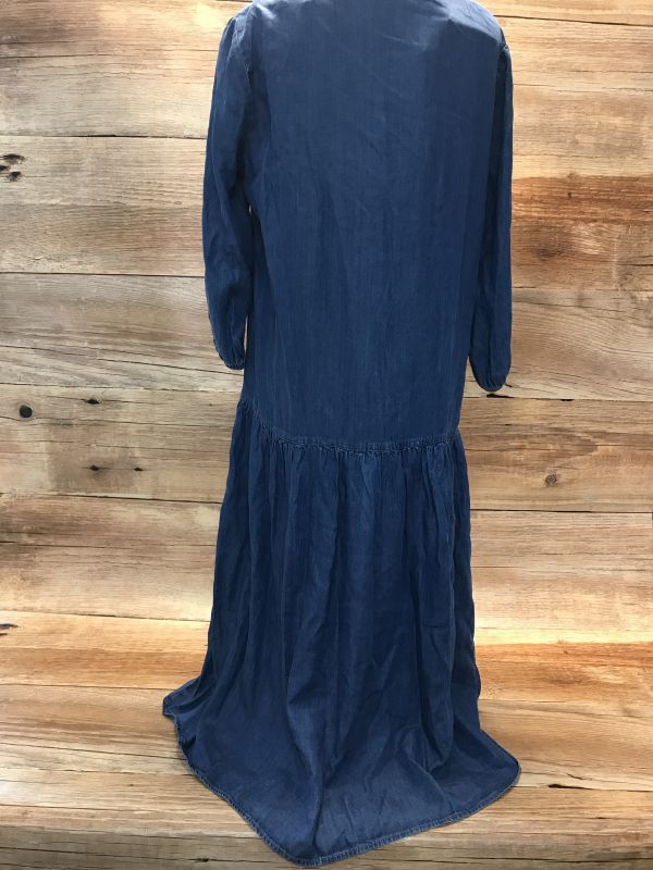 Blue denim dress