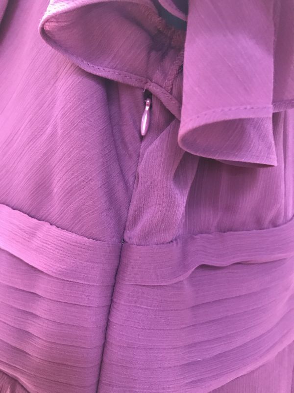 Berry purple maxi dress