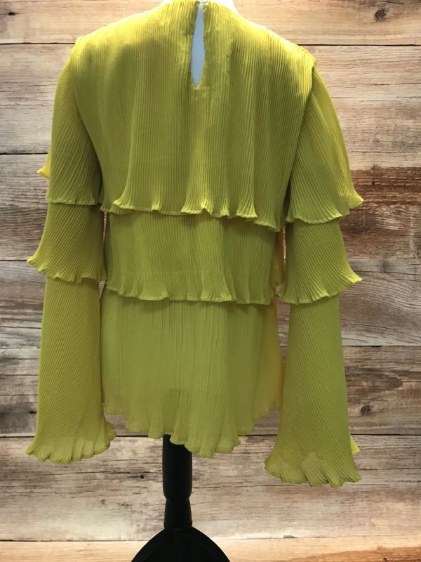 Yellow Frill Top