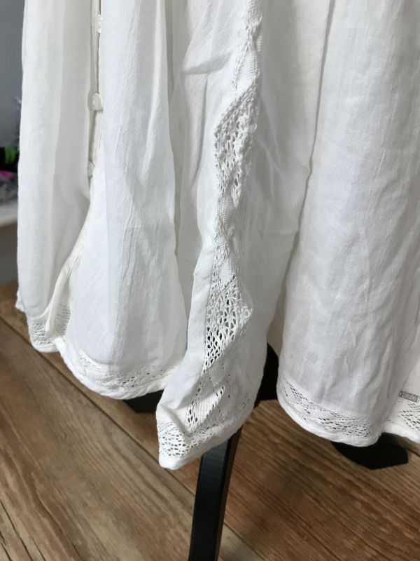 Superdry White Button Up Summer Dress
