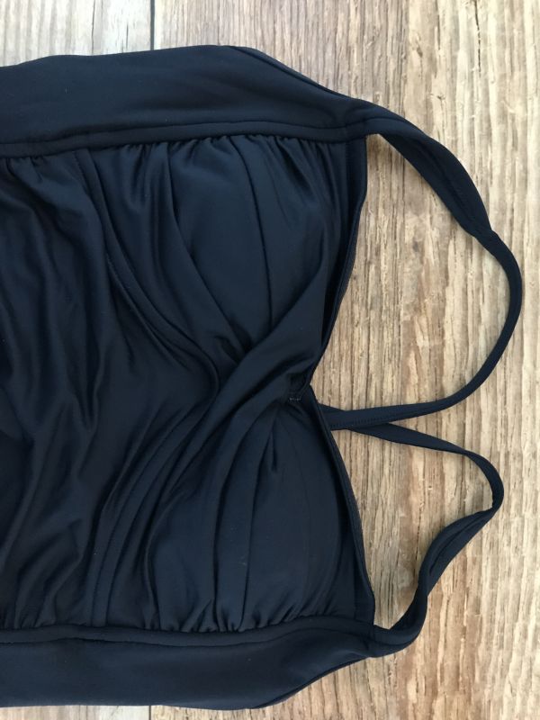 Seafolly Navy Twisted Halter Swimsuit