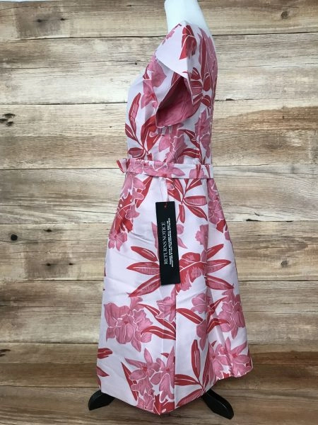 One by Kaleidoscope Pink Floral Stitched Dress