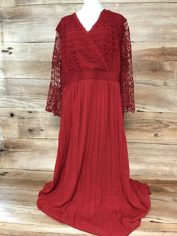 Little Mistress Red Lace Dress