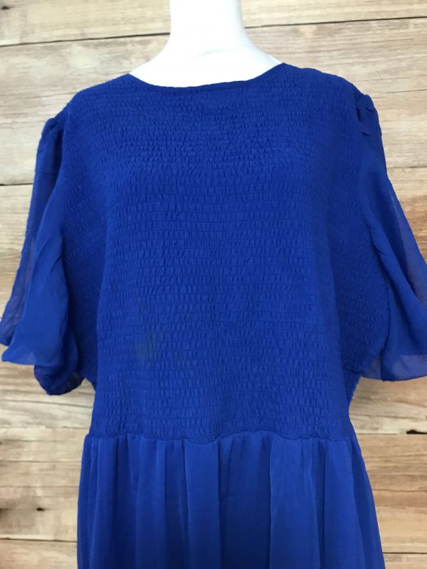 Simply Be Blue Midi Dress