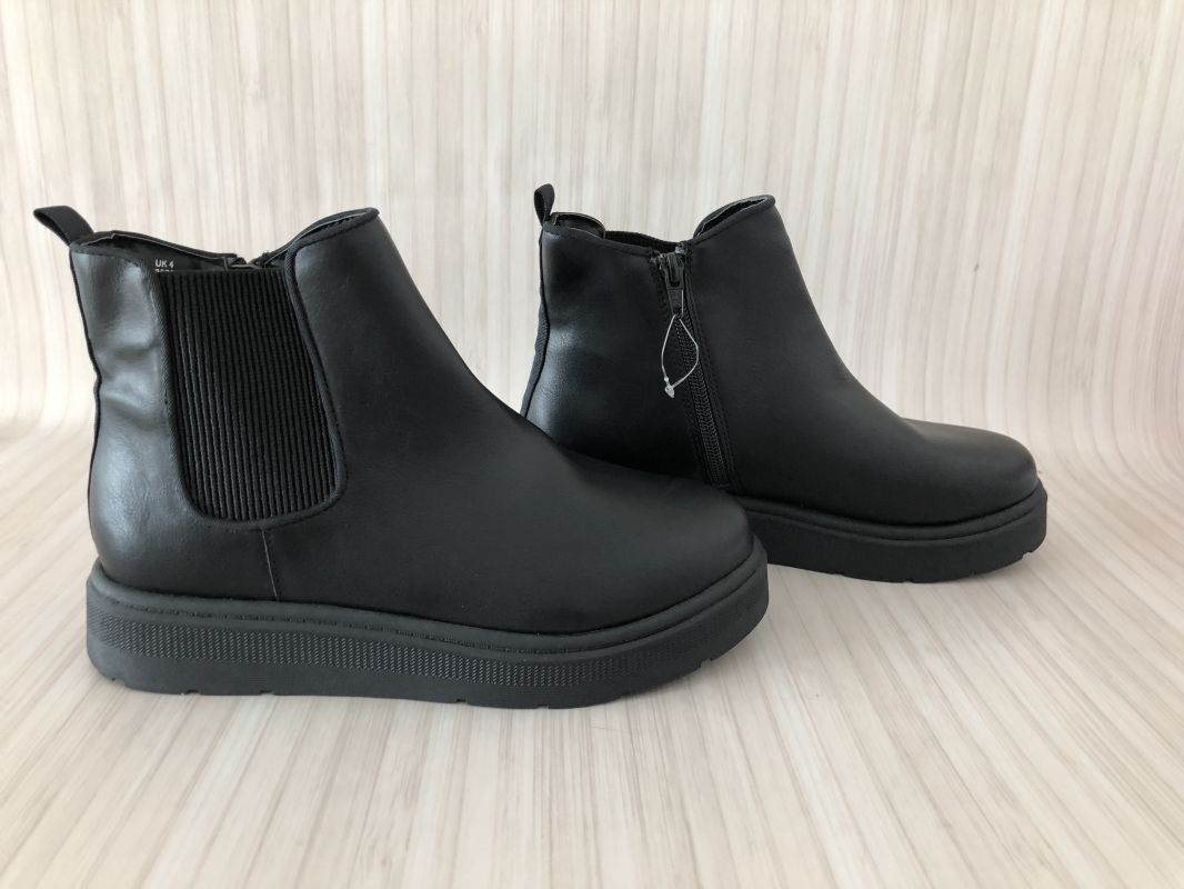 Marks & Spencer Black Chunky Chelsea Ankle Boots