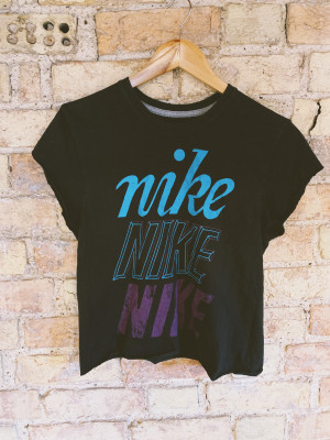 1990s cropped Nike T-shirt