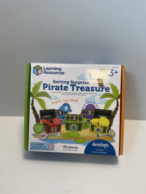 Sorting surprise pirate treasure