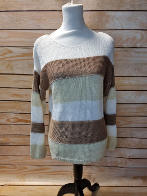 Brown stripe jumper