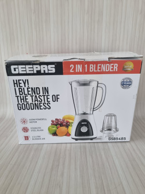 GEEPAS 2-in-1 Food Blender