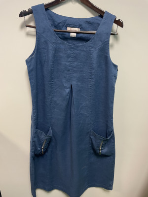 Denim blue dress
