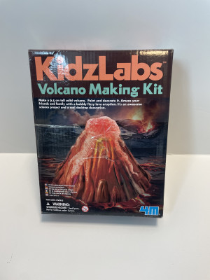 Kidzlabs volcano making kit