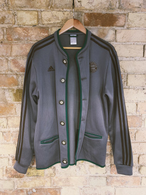 Vintage Adidas knitted cardigan Size L