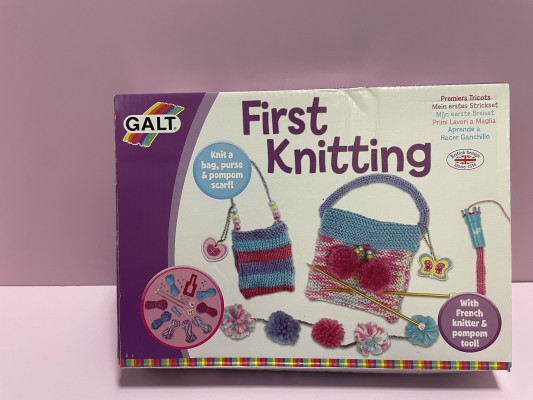 First knitting kit
