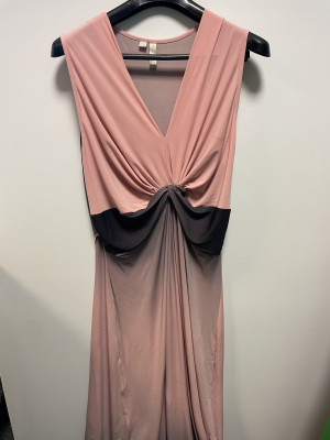 Pink maxi dress