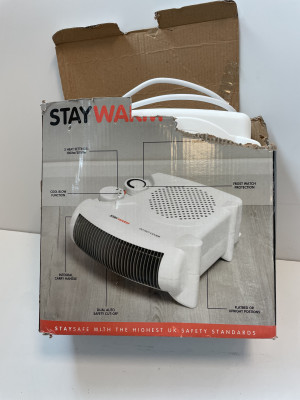 Staywarm fan heater