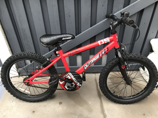 Kids 18” Apollo outrage bike
