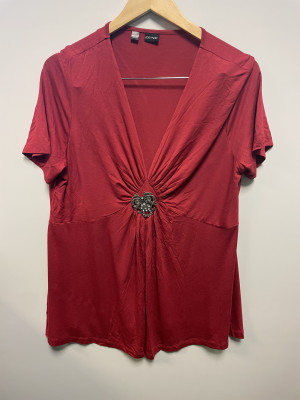 Red tunic