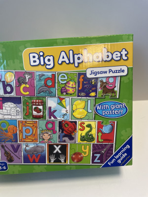 Big alphabet puzzle