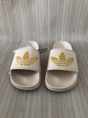 Adidas Sand/Gold Sliders