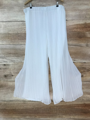 Together White Wide Leg Trousers
