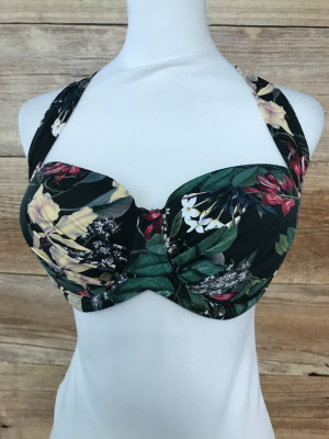 John Lewis Paradise Floral Sling Halter Bikini Top