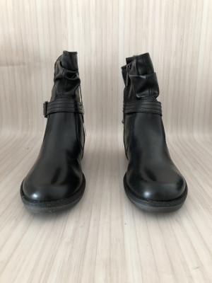 Tamaris Black Ankle Boots