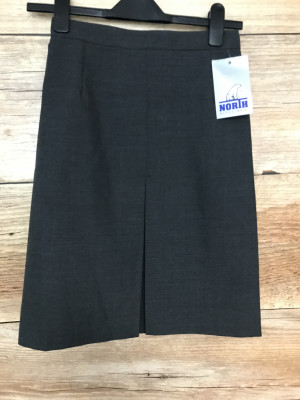 North Schoolwear Grey Pleated School Skirt