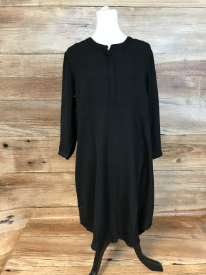 Black blouse dress