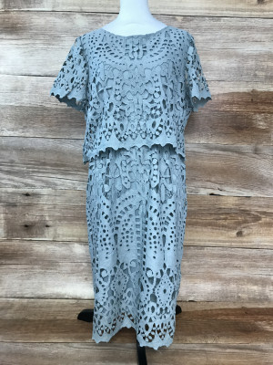 Together Green Lace Layer Dress