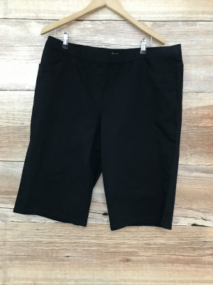 BonPrix Black Elasticated Shorts