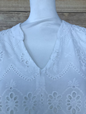 Together White Lace Style Tunic Dress