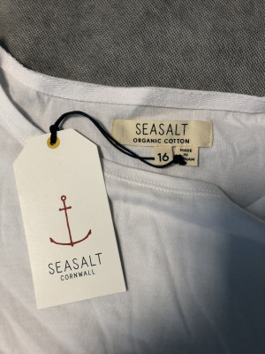 Seasalt Cornwall White T-Shirt