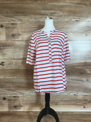 Red/White Stripped Top