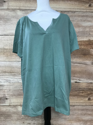 BonPrix Selection Pale Green Short Sleeve Top