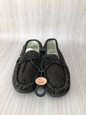 LodgeMok Brown moccasin slippers