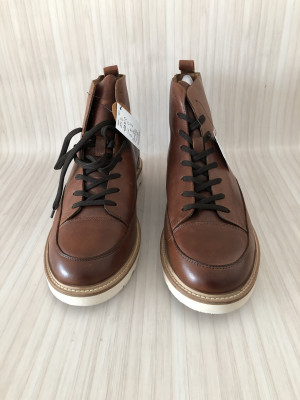 Jacamo Brown Real Leather Monkey Boots