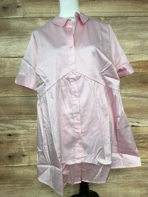 Linea Tesini Pink Short Sleeve Blouse