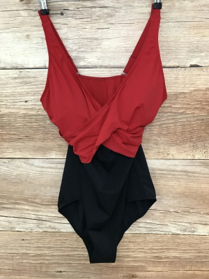 BPC Black and Red Swimsuit